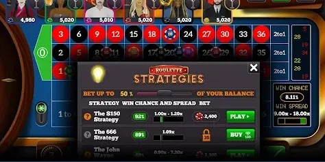 Interfaz principal de apuestas UFC